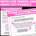 Response to Literature Essays 5 - Paragraph Lesson, Activities, Graphic Organizers - Simply Novel