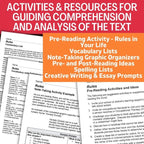 Rules Novel Study Unit - 120 Page, No - Prep Teaching Guide - Simply Novel