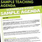 Scrambled Essay Activity – 5 - Paragraph Essay Structure Hands - On & Drag - and - Drop - Simply Novel