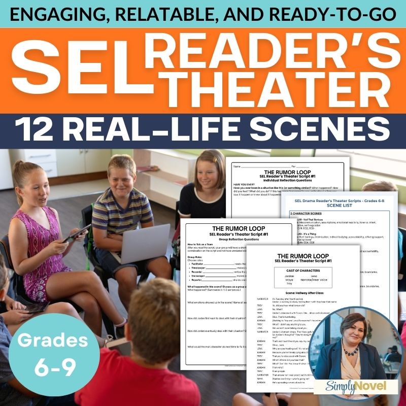 SEL Reader’s Theater Scripts | Realistic SEL Scenes for Discussion & Reflection - Simply Novel