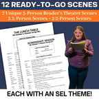 SEL Reader’s Theater Scripts | Realistic SEL Scenes for Discussion & Reflection - Simply Novel