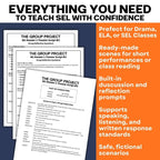 SEL Reader’s Theater Scripts | Realistic SEL Scenes for Discussion & Reflection - Simply Novel