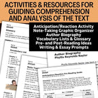 Shiloh Novel Study - Over 100 No - Prep Pages, plus Question Task Cards - Simply Novel