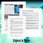 Stem Cell Research Reading & Questions | ELA, Health, or Science Unit Resource - Simply Novel