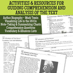 The Adventures of Tom Sawyer Novel Study Unit - 150+ Pages, No - Prep PDF - Simply Novel