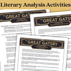 The Great Gatsby Novel Study | Complete Teaching Guide, Lesson Plans, Activities - Simply Novel