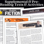 The Great Gatsby Novel Study | Complete Teaching Guide, Lesson Plans, Activities - Simply Novel