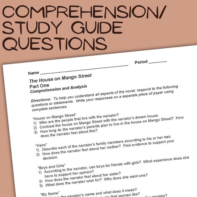 The House on Mango Street Novel Study Unit Teaching Resource BUNDLE - Simply Novel