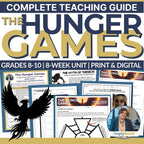 The Hunger Games Novel Unit | Literary Analysis, Quizzes & Tests, Project Bundle - Simply Novel