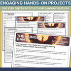 The Hunger Games Novel Unit | Literary Analysis, Quizzes & Tests, Project Bundle - Simply Novel