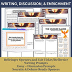 The Hunger Games Novel Unit | Literary Analysis, Quizzes & Tests, Project Bundle - Simply Novel