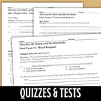 The Lion, the Witch, and the Wardrobe Novel Study Unit: 172 - Page Teaching Guide - Simply Novel