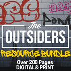 The Outsiders Novel Unit Plan BUNDLE - Over 200 Pages in Print & Digital - Simply Novel