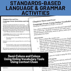 The Pearl Novel Study Unit - Teacher Resources, Activities, Questions, Tests - Simply Novel