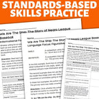 We Are The Ship by Kadir Nelson Book Study - Vocabulary, Questions, Quiz - Simply Novel