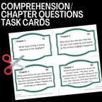 Where the Red Fern Grows Novel Study - 130+ No - Prep Pages, plus Task Cards - Simply Novel