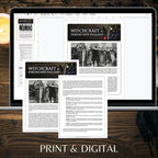 Witchcraft in Puritan New England Informational Text Article with Questions - Simply Novel