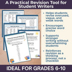 Word Choice Toolkit: 100 Words to Avoid + Over 400 Synonyms for Better Writing - Simply Novel