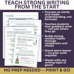 Writing Power - Packed Grabbers - Essay Hooks, Leads - Writing Lesson & Worksheets - Simply Novel