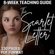 Load image into Gallery viewer, The Scarlet Letter Novel Study - 130-Page, 8-Week Unit Resource BUNDLE