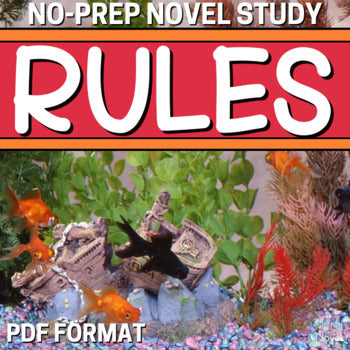 Rules Novel Study Unit - 120 Page, No-Prep Teaching Guide