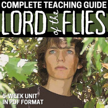 Load image into Gallery viewer, Lord of the Flies Novel Study 5-Week Unit Resource BUNDLE - 88 Page PDF