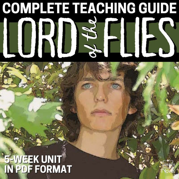 Lord of the Flies Novel Study 5-Week Unit Resource BUNDLE - 88 Page PDF