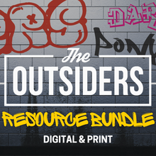 Load image into Gallery viewer, The Outsiders Novel Unit Plan BUNDLE - Over 200 Pages in Print &amp; Digital