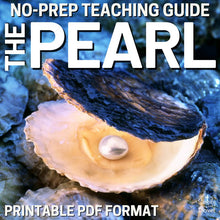 Load image into Gallery viewer, The Pearl Novel Study Unit - Teacher Resources, Activities, Questions, Tests