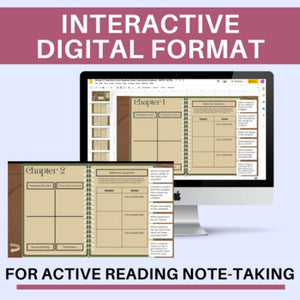 Bridge to Terabithia Novel Study Digital Interactive Notebook