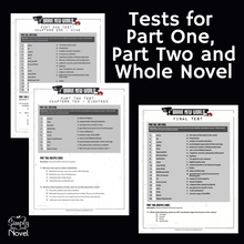 Load image into Gallery viewer, Brave New World Novel Study TESTS - Part One, Part Two &amp; Whole Book Assessments