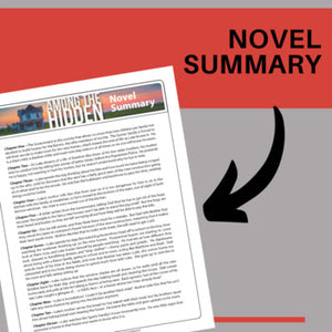 Among the Hidden Active Reading Note-Taking Foldable Activity & Novel Summary