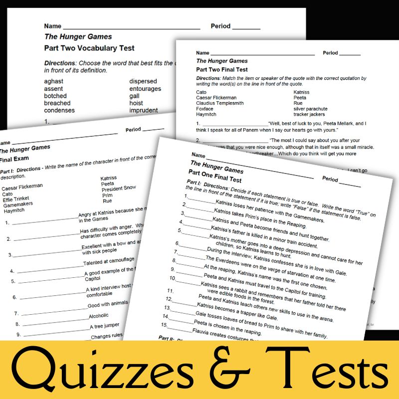 the-hunger-games-novel-study-unit-resource-bundle-over-250-pages-pd-simply-novel for Free Printable Hunger Games Worksheets The Hunger Games Novel Study Unit Resource BUNDLE - Over 250 Pages, PD – Simply Novel for Free Printable Hunger Games Worksheets