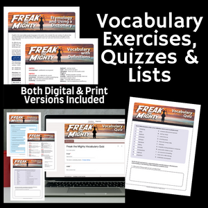 Freak the Mighty Novel Study Resource BUNDLE - 200 Pages in Print & Digital