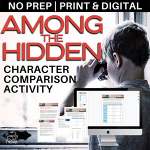 Among the Hidden Character Comparison - Online Digital Activity