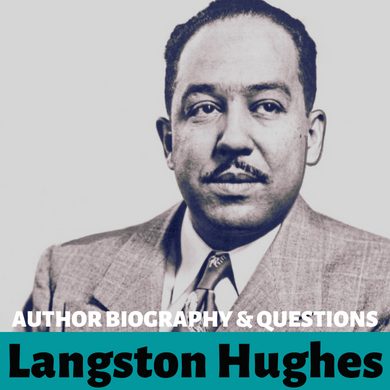 Langston Hughes Poet Study - Informational Text Biography with Questions