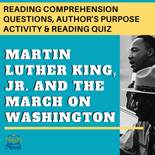 Load image into Gallery viewer, MLK and March on Washington Questions, Quiz | GOOGLE - DISTANCE LEARNING