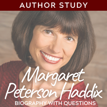 Load image into Gallery viewer, Margaret Peterson Haddix Author Study: Biography with Questions