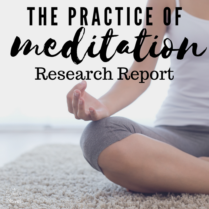 Meditation Research Project with Guided Questions & Source Tracker