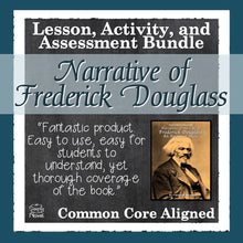 Load image into Gallery viewer, Narrative of the Life of Frederick Douglass BUNDLE | DISTANCE LEARNING