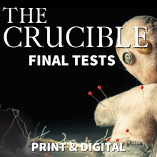 Load image into Gallery viewer, The Crucible Unit Plan Resource - TWO FINAL TESTS in both Print &amp; Digital