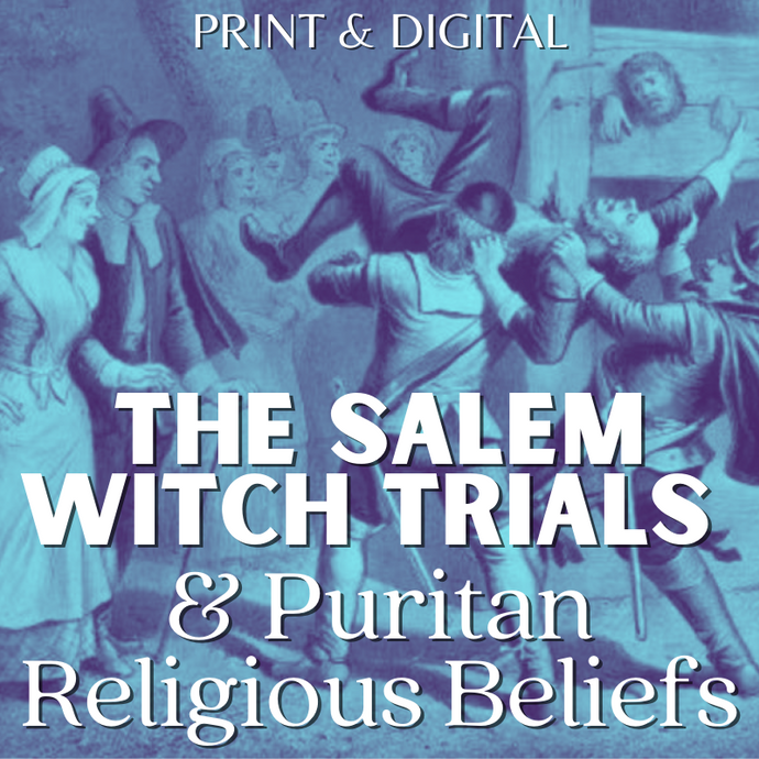 Salem Witch Trials & Religious Beliefs Informational Text Article with Questions