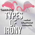 Types of Irony - Verbal, Situational, and Dramatic Irony Activity