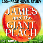 James and the Giant Peach Novel Study – Complete Teaching Unit | 100+ Pages - Simply Novel