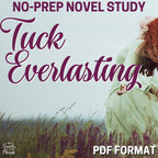Tuck Everlasting Novel Study Unit Teaching Guide | Worksheets, Activities, Quiz - Simply Novel